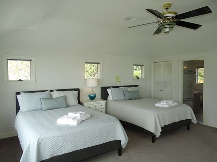 Mashpee, New Seabury Cape Cod vacation rental - Upstairs bedroom with two queen beds and private bathroom