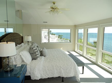 Mashpee, New Seabury Cape Cod vacation rental - Upstairs king master bedroom - incredible water views