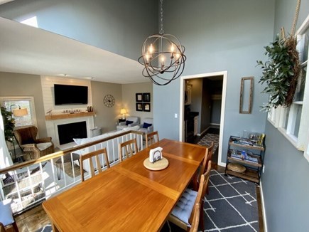 Ocean Edge Resort Cape Cod vacation rental - Dining Rm w/ seating for 8, bar cart, overlooks living rm