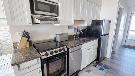 Truro Cape Cod vacation rental - Galley Kitchen - New Stainless Steel Appliances
