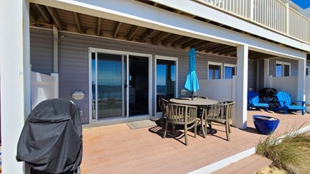 Truro Cape Cod vacation rental - Relaxing Dining on Private Deck and Grill