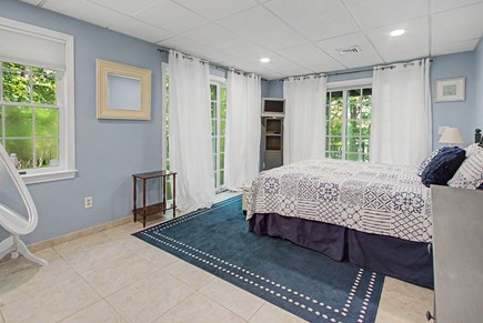 Brewster Cape Cod vacation rental - Garden level King Bedroom (Bedroom #3)