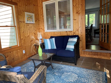 Brewster Cape Cod vacation rental - Cozy heated sun porch for all year round!