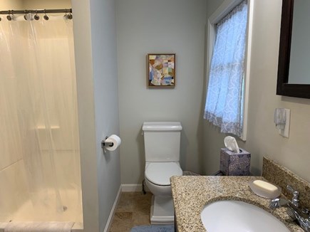 Brewster Cape Cod vacation rental - Master bath/ step in shower stall