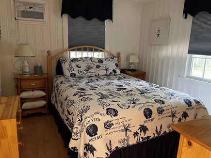 Brewster Cape Cod vacation rental - Bedroom #1 has a Queen Size Bed with Air Conditioner