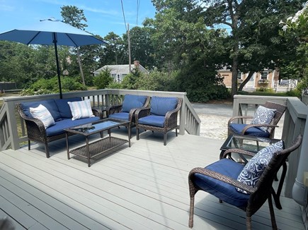 Brewster Cape Cod vacation rental - Front Porch with Sofa Set