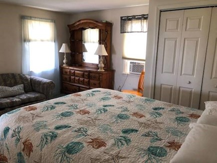 Brewster, Pineland Park Cape Cod vacation rental - 2d floor master bedroom, queen size bed