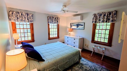 South Eastham Min to Bike Path Cape Cod vacation rental - Sunny spacious upstairs master bedroom with queen.