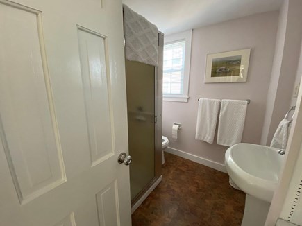 Centerville Cape Cod vacation rental - Downstairs full bath with stand-up shower.