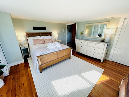 Centerville Cape Cod vacation rental - Master with ocean views and queen-sized bed.