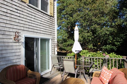 Harwich Cape Cod vacation rental - Slider to deck area