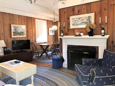 West Harwich Cape Cod vacation rental - Fireplaced Living Room