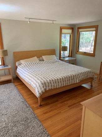 Truro Center, off Castle Road Cape Cod vacation rental - Master suite, down the hall from the TV room