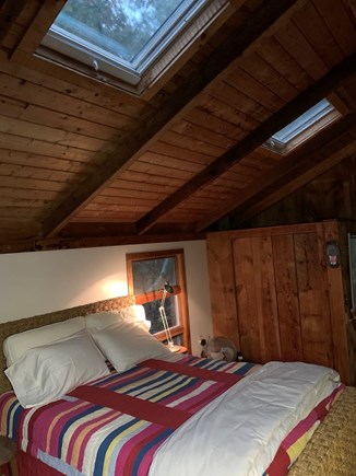 Truro Center, off Castle Road Cape Cod vacation rental - C/S:  Sleeping loft, Q bed