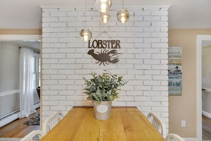 East Orleans Cape Cod vacation rental - Kitchen high top eating area.