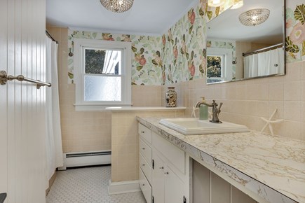 East Orleans Cape Cod vacation rental - Large hall bath which will be updated in the spring.