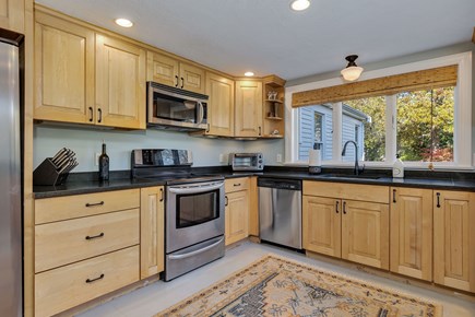 East Orleans Cape Cod vacation rental - Spacious kitchen with electric range.