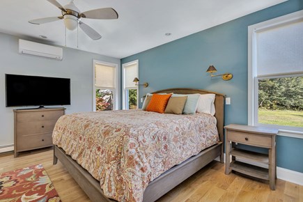 East Orleans Cape Cod vacation rental - Main bedroom with King size bed and en-suite bath