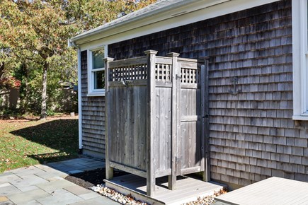 East Orleans Cape Cod vacation rental - Outdoor shower