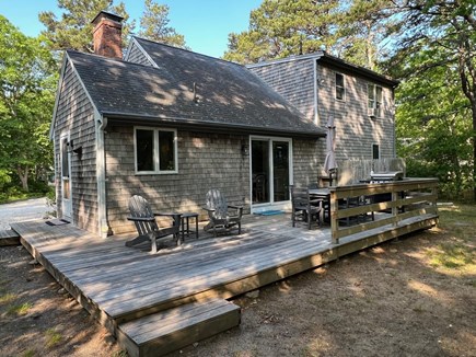 Eastham Cape Cod vacation rental - Back of house view