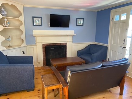 Dennis Port Cape Cod vacation rental - Living room area, cable tv