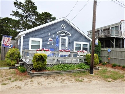 Dennis Port Cape Cod vacation rental - Front of Cottage with Outside shower just 2/10 to Beach