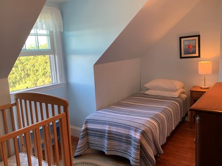 Chatham Cape Cod vacation rental - Bedroom 3 (second floor): 1 twin and 1 crib