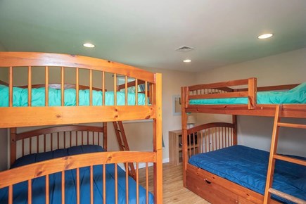 Eastham Cape Cod vacation rental - Bedroom #4 provides two bunk full size bunk beds