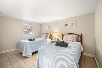 East Sandwich Cape Cod vacation rental - First floor bedroom 1 with two twin beds