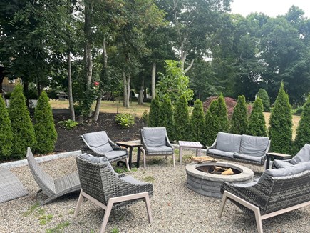 Dennis Cape Cod vacation rental - Outside Fire Pit Area