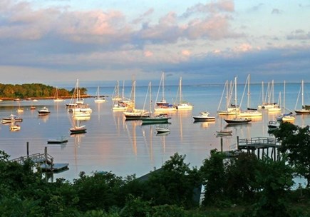 Woods Hole, Quissett Harbor Cape Cod vacation rental - You'll never tire of gazing out at the beauty of Quissett Harbor.