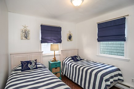 Dennis, Mayflower Beach Cape Cod vacation rental - Bedroom #6 with 2 twin beds(right side first floor)