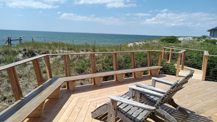 Truro Cape Cod vacation rental - Enjoy the beach while relaxing on the deck.