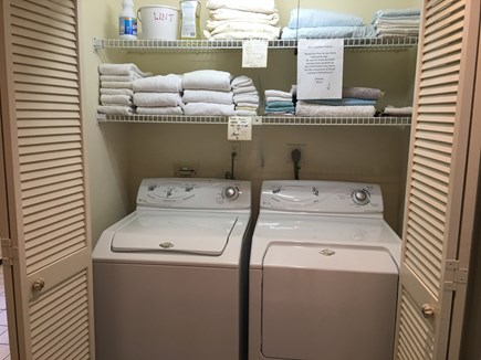 Brewster, Sears Point Community Cape Cod vacation rental - Laundry Area