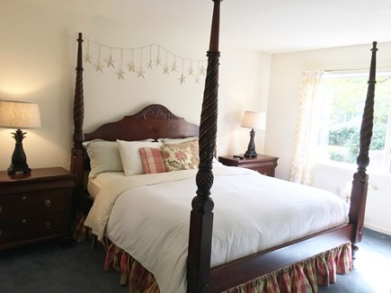 Brewster, Sears Point Community Cape Cod vacation rental - King Bedroom Hallway Bath