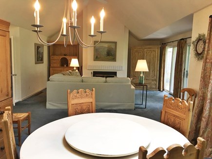 Brewster, Sears Point Community Cape Cod vacation rental - Dining Room with View to Living Room