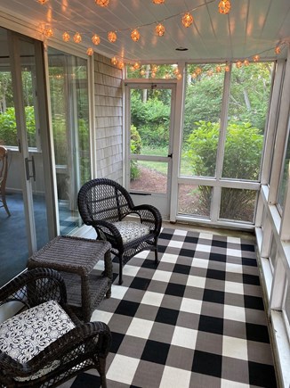 Brewster, Sears Point Community Cape Cod vacation rental - Screened in Porch