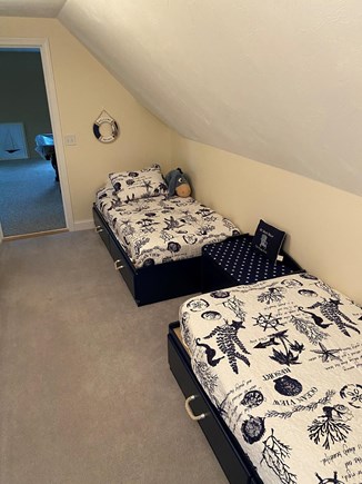 West Yarmouth (Seagull Beach) Cape Cod vacation rental - Twin beds in 4th bedroom, leads to pool room.