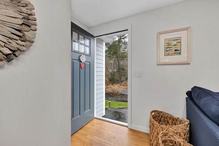 Dennis Cape Cod vacation rental - Front door entrance.