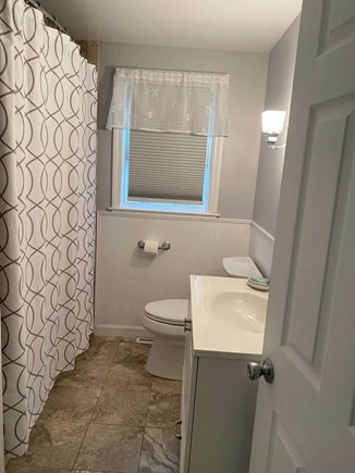 West Yarmouth Cape Cod vacation rental - Bathroom includes spacious tub & shower, tile floor, new vanity