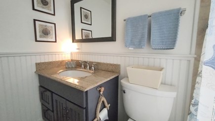 Yarmouth Cape Cod vacation rental - Updated bathroom with shower/tub