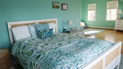 Wellfleet Cape Cod vacation rental - Main bedroom with private deck, bath and spectacular water views.