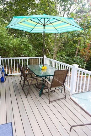 Wellfleet Cape Cod vacation rental - Enjoy outdoor dining on the high deck, equipped with gas grill.