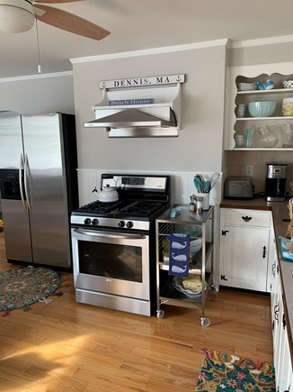 Dennis, Mayflower Beach  Cape Cod vacation rental - Spacious well equipped kitchen.