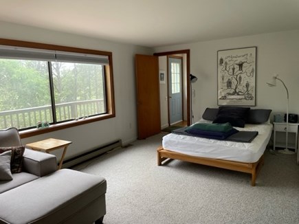 Wellfleet Cape Cod vacation rental - Bedroom #2 with double bed, TV and couch