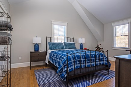 Provincetown, Cod Hollow Cape Cod vacation rental - Master Bedroom, lots of beautiful light.