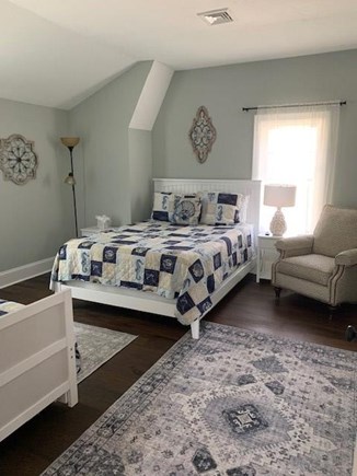 Sagamore Beach Cape Cod vacation rental - Guest Bedroom with Queen and (2) Twin Trundle Beds