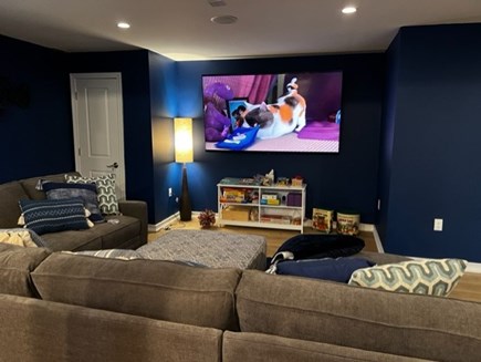 Sagamore Beach Cape Cod vacation rental - New theatre room for your enjoyment