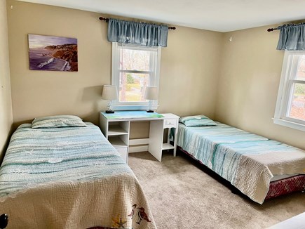 Eastham Cape Cod vacation rental - Second Bedroom with 2 twin beds, dresser and armoire
