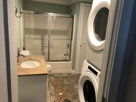 Dennis Port Cape Cod vacation rental - Bathroom with washer/dryer